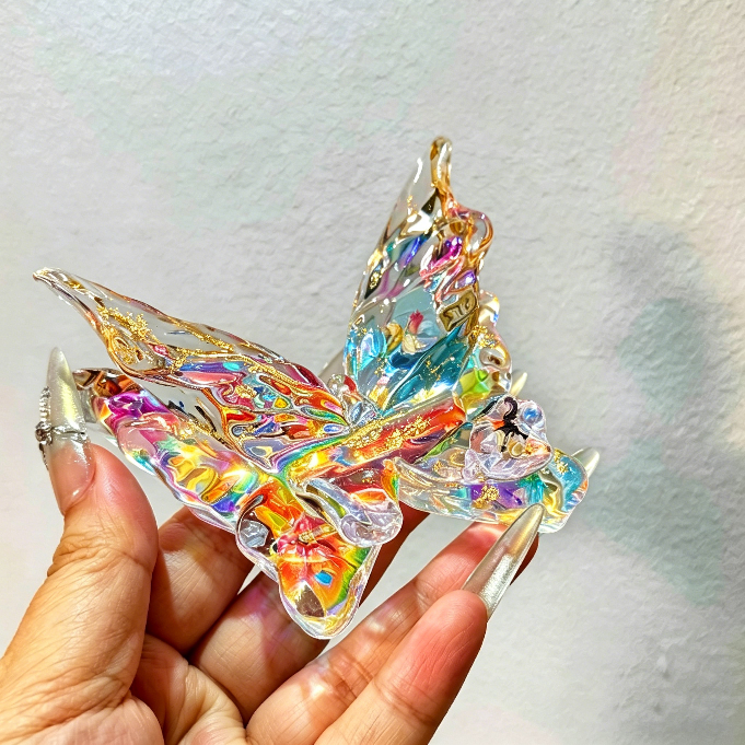 Double-Layer Butterfly Phone Stand Silicone Resin Mold